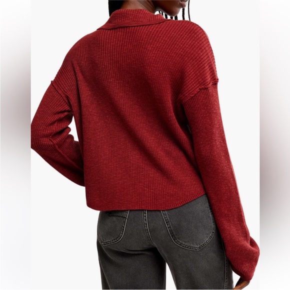 Free People Ella Button-Up Sweater NWT - Picture 2 of 5